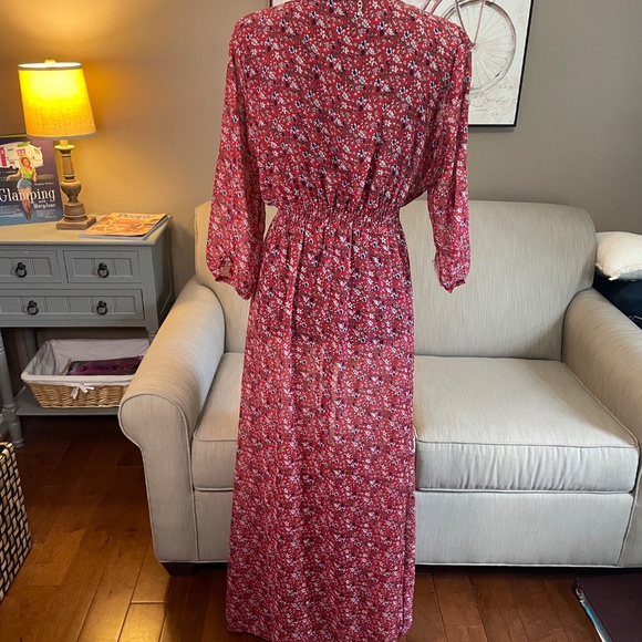 Pretty, sheer outer garment, 3/4 sleeve, sz Med - Picture 5 of 10